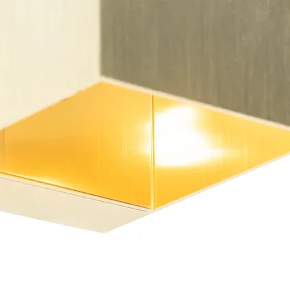 QAZQA Moderne wandlamp goud - Transfer 5