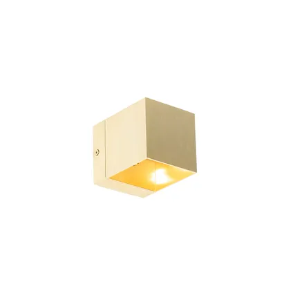 QAZQA Moderne wandlamp goud - Transfer 9