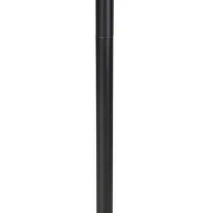 QAZQA Moderne vloerlamp zwart kap zwart 40 cm - Simplo 7