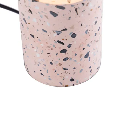 QAZQA Lampe de table design en granit rose - Baranda 5