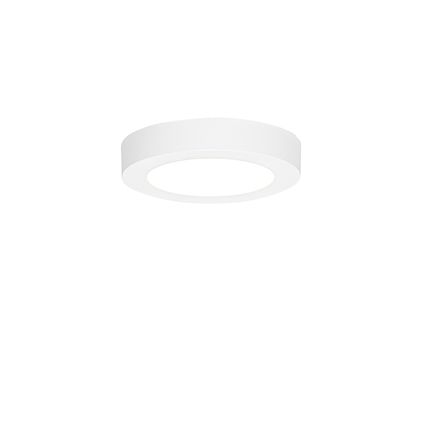 QAZQA Spot encastrable ou en saillie blanc 14 cm avec LED 3 niveaux dim to warm - Trans