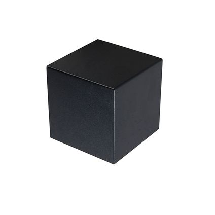 QAZQA Applique moderne noir - Cube