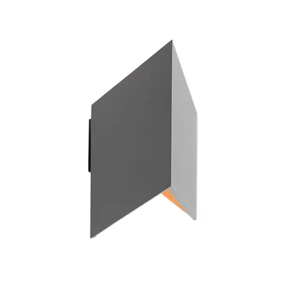 QAZQA Applique Fold gris avec cuivre 7