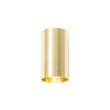 QAZQA Moderne wandlamp goud rond 2-lichts - Sandy 10