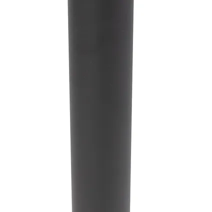 QAZQA Moderne buitenlamp zwart met glas 100,5 cm - Rotterdam 6