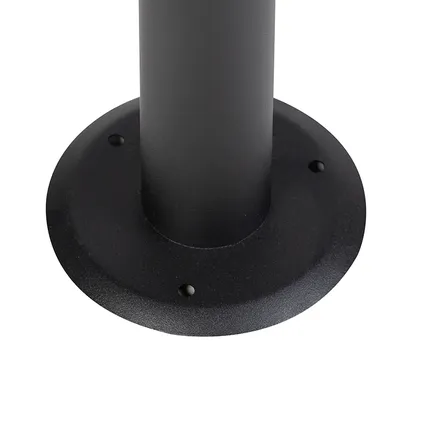 QAZQA Moderne buitenlamp zwart met glas 100,5 cm - Rotterdam 10