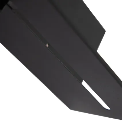 QAZQA Moderne wandlamp zwart verstelbaar - Muro 9