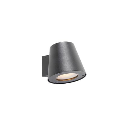 QAZQA Moderne buitenwandlamp zwart IP44 - Skittle