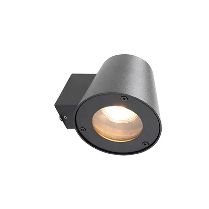 QAZQA Moderne buitenwandlamp zwart IP44 - Skittle 7
