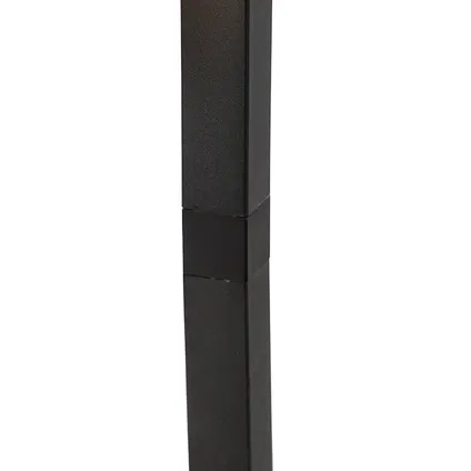QAZQA Design vloerlamp zwart 3-lichts - Cage 3