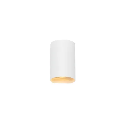QAZQA Design ronde wandlamp wit - Sabbir 6