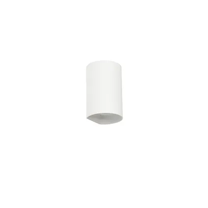 QAZQA Design ronde wandlamp wit - Sabbir 9