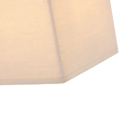 QAZQA Landelijke wandlamp beige - Vete 2