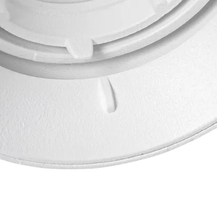 QAZQA Spot encastrable moderne blanc GU10 rond sans bordure - Oneon 5