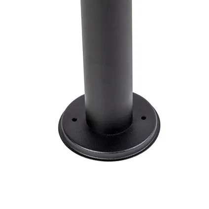 QAZQA Lampe d'extérieur moderne noire 80 cm IP44 - Gleam 7