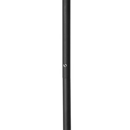 QAZQA Moderne vloerlamp zwart 3-lichts - Jeana 9