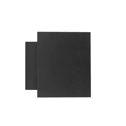 QAZQA Applique design carré noir et or - Sola 5