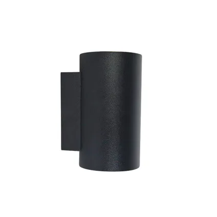 QAZQA Smart design wandlamp zwart incl. WiFi GU10 - Sandy 5