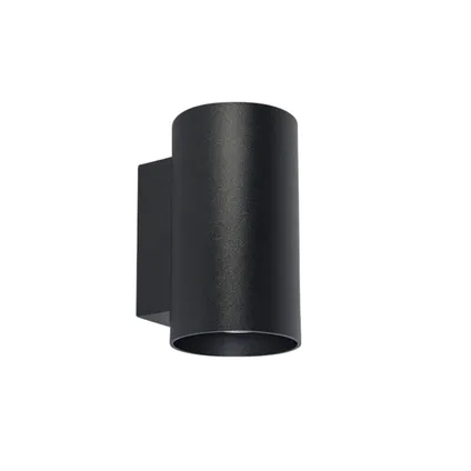 QAZQA Smart design wandlamp zwart incl. WiFi GU10 - Sandy 9