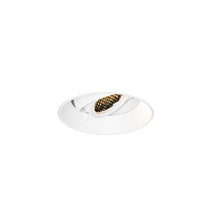 QAZQA Spot encastrable moderne blanc GU10 rond sans bordure - Oneon Honey