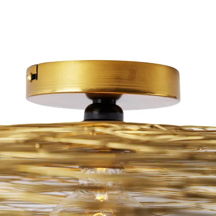 QAZQA Oosterse plafondlamp goud 60 cm - Glan 7