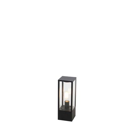 QAZQA Lampe d'extérieur industrielle noire 40 cm IP44 - Charlois
