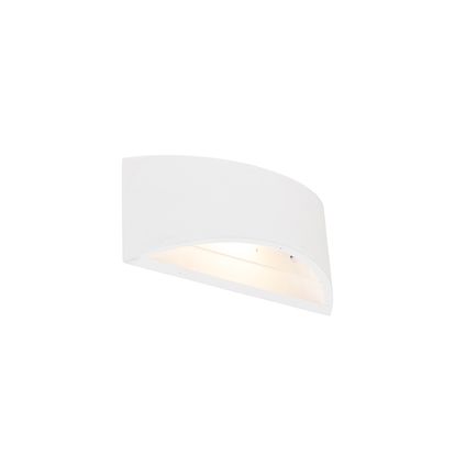 QAZQA Moderne wandlamp wit 20 cm - Tum