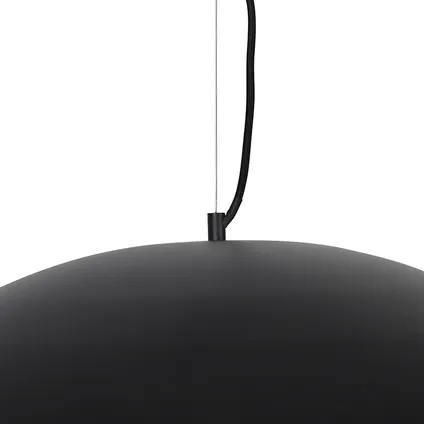 QAZQA Vintage hanglamp zwart met goud 60 cm - Emilienne Novo 5