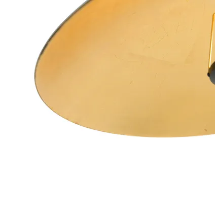 QAZQA Vintage hanglamp zwart met goud 60 cm - Emilienne Novo 8