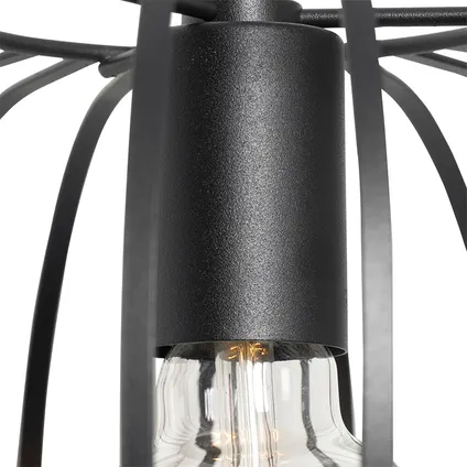 QAZQA Design hanglamp zwart - Johanna 8