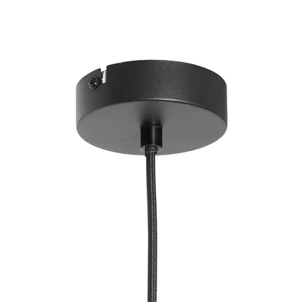QAZQA Design hanglamp zwart - Johanna 10