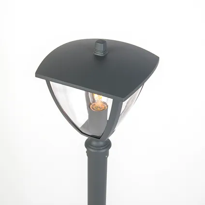 Lanterne d'extérieur moderne gris foncé 136,5 cm - Platar 2