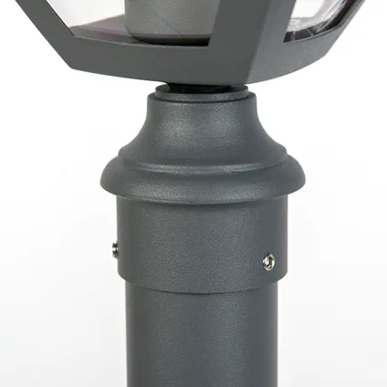Lanterne d'extérieur moderne gris foncé 136,5 cm - Platar 6