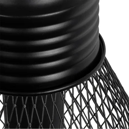 QAZQA Design hanglamp zwart 3-lichts - Raga 6