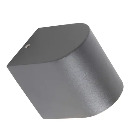 QAZQA Moderne buitenwandlamp donker grijs IP44 - Ben 1 3