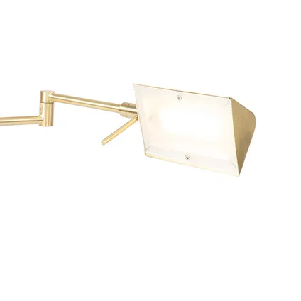 QAZQA Design tafellamp goud incl. LED met touch dimmer - Notia 3