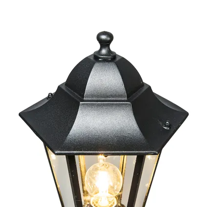 QAZQA Klassieke staande buitenlamp zwart 125 cm IP44 - New Orleans 6