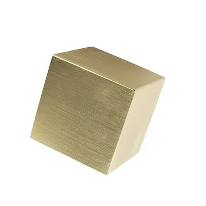 QAZQA Applique moderne or - Cube 9