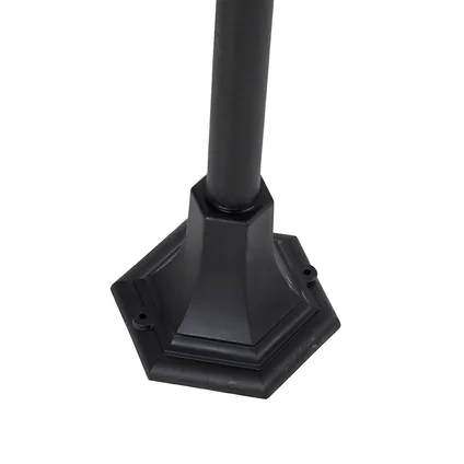 QAZQA Klassiek lantaarn zwart 122 cm - Capital 8