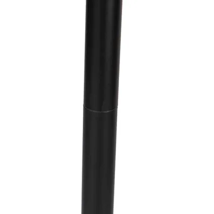 QAZQA Moderne vloerlamp zwart incl. LED met touch dimmer - Berdien 8