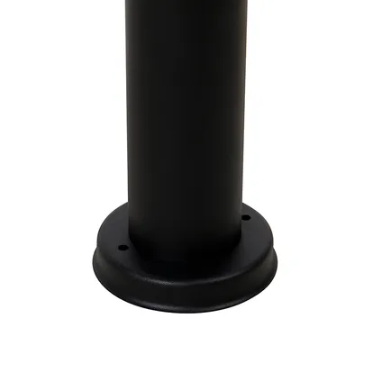 QAZQA Lampe d'extérieur sur pied noire avec boule transparente 50 cm IP44 - Sfera 7