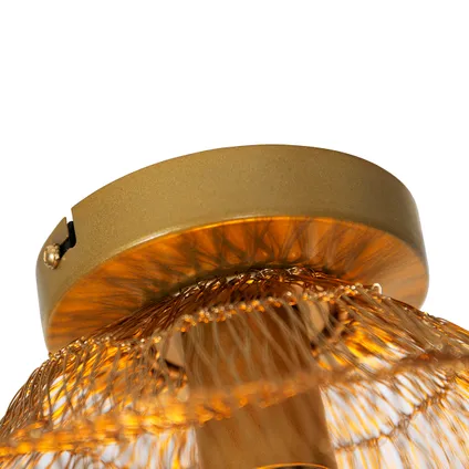 QAZQA Oosterse plafondlamp goud 25 cm - Vadi 3