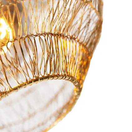 QAZQA Oosterse plafondlamp goud 25 cm - Vadi 5