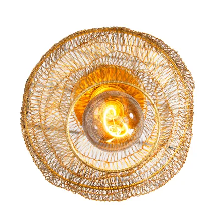QAZQA Oosterse plafondlamp goud 25 cm - Vadi 6