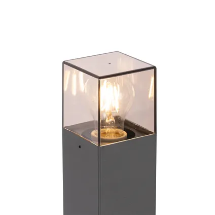 QAZQA Lampe d'extérieur 70 cm anthracite avec épingle de terre et manchon de câble - Danemark 7
