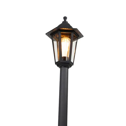 Lanterne romantique noire IP44 - New Haven 10