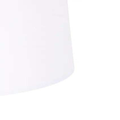 QAZQA Suspension avec abat-jour en lin blanc 35 cm - Blitz I noir 3