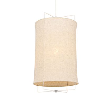 QAZQA Design hanglamp beige - Rich
