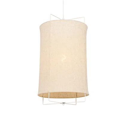 QAZQA Design hanglamp beige - Rich