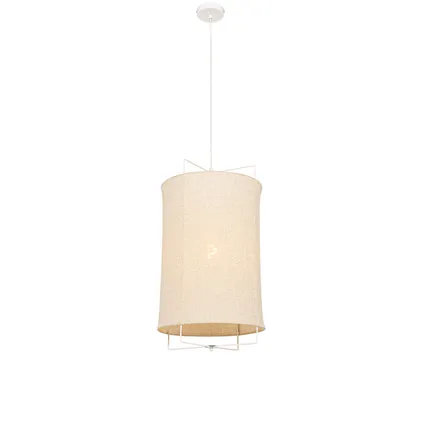 QAZQA Design hanglamp beige - Rich 3